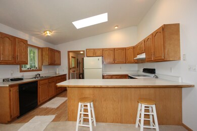 Open concept kitchen