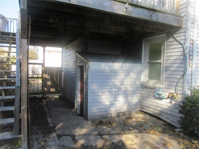 View Under Deck & Access Door to Basement