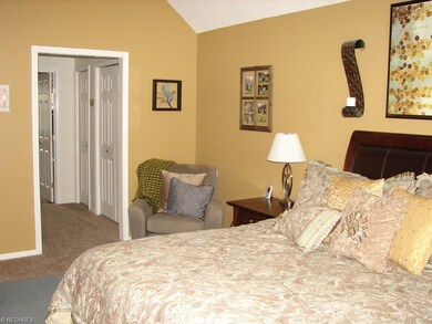master bedroom to master bath and his & her walk-i