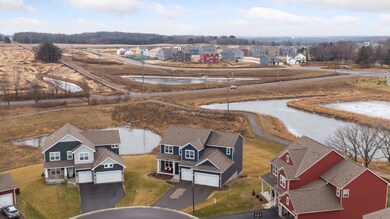 This home sits on over 1/2 acre with beautiful views of the city and 3 ponds!