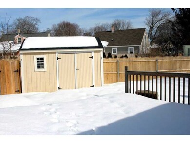 Exterior Back. New shed in back yard