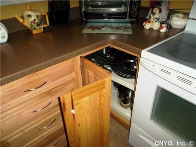 Kitchen Corian Counters with 2 Lazy Susans for LOT
