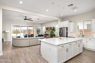 Kitchen and Living room