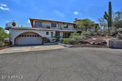 House from driveway
