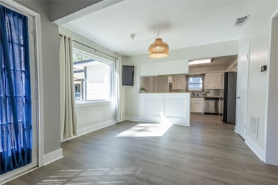 Spacious breakfast area with large window for backyard views!