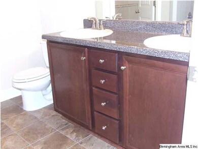 Master bath double sink