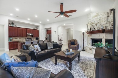 This Open Concept Floorplan features so much room for entertaining and yet feels so cozy!