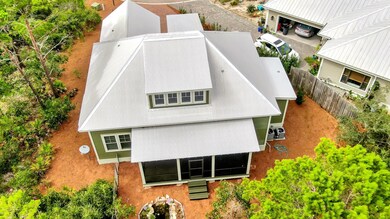 214 ariel view backyard