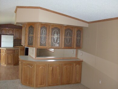 Built-in Hutch between LR and Kitchen
