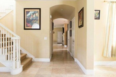 Large bright open hallway