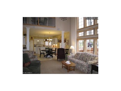View of open floor plan, great room, dinette & kit