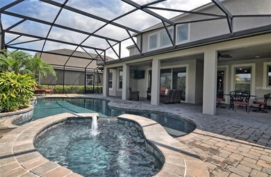 Extended brick paved lanai, NEWER SUN SHADE & CUST