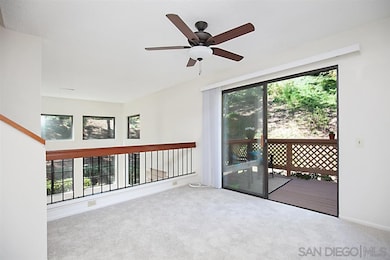 With entrance to fabulous deck.