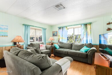 Open seating area