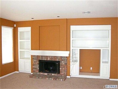 Large family room with fireplace