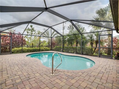 Pool with lush landscaping for privacy