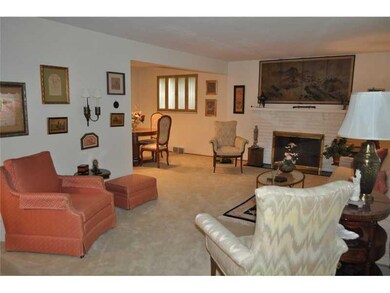Living Room. Large living room opens to the dining