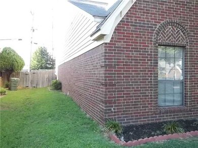 Side of home. Back gate access.