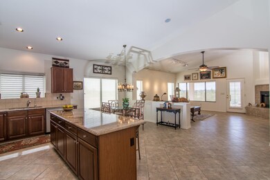 Open to family room