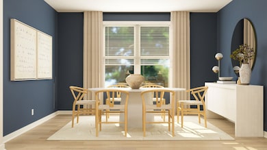 Separate formal dining space or flex room with unlimited options. Brand new floorplan! These are artist's renderings of staged rooms, not actual home listed, but our home will be completed soon.