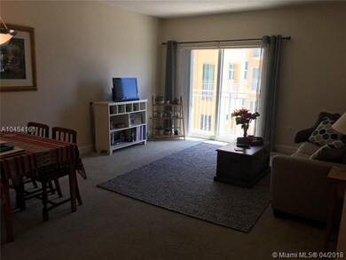 spacious living dining area