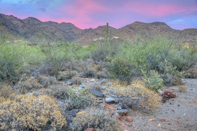 Sunset over McDowell Mountains