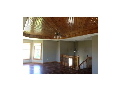 Gorgeous ceiling in living room