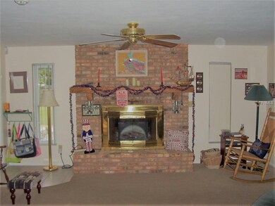 Beautiful Family Room Fireplace