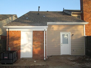 View of back of house