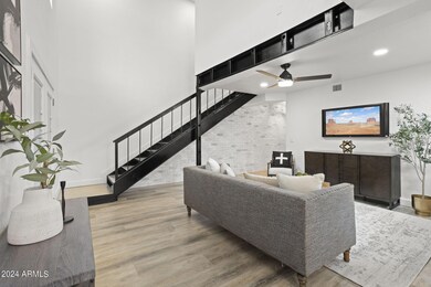 Luxury Vinyl Plank Flooring throughout