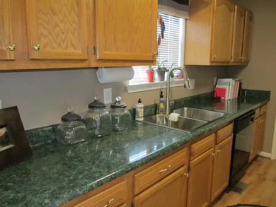 Kitchen with lots of counter space.