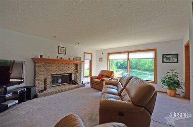Great Room where you'll imagine enjoying the firep