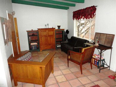 Sitting area off living room