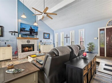 Living Room w/Fireplace