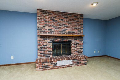 Gas Fireplace in Family Room