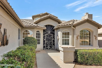 Custom Wrought Iron Entry