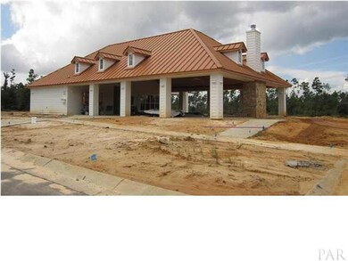 Community park & recreation center with fully-equipped kitchen, restrooms & outdoor fireplace, & neighboring playground.