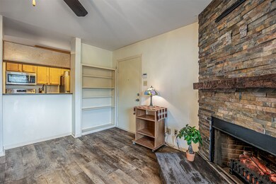 Cozy living room with built-in shelves for stylish storage and display.