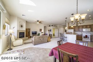 Gas Log Fireplace In Great Room