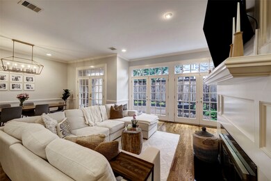 Spacious home features tall ceilings and open livi