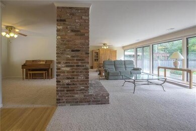 Freestanding Fireplace, Open Living