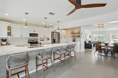 Open floor plan and expert interior design selecti