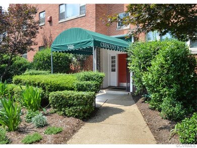 The front entrance to the building shows the beaut