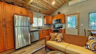 Kitchen, Living and Dining Room