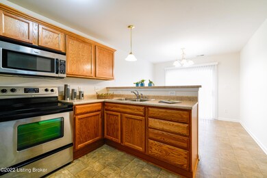 Kitchen with stainless appliances