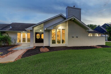 Dusk is a beautiful and quiet time at the Edgewood house.