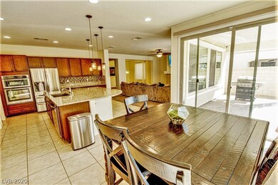 Cheery breakfast nook adjoins this amazing kitchen