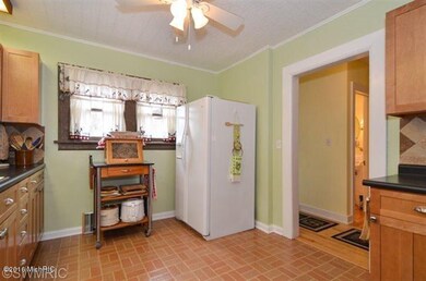 Kitchen entry off back door
