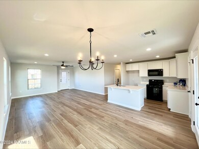 KITCHEN/DINING/LIVING ROOM