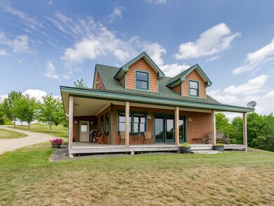 The cottage sits nicely on high...
